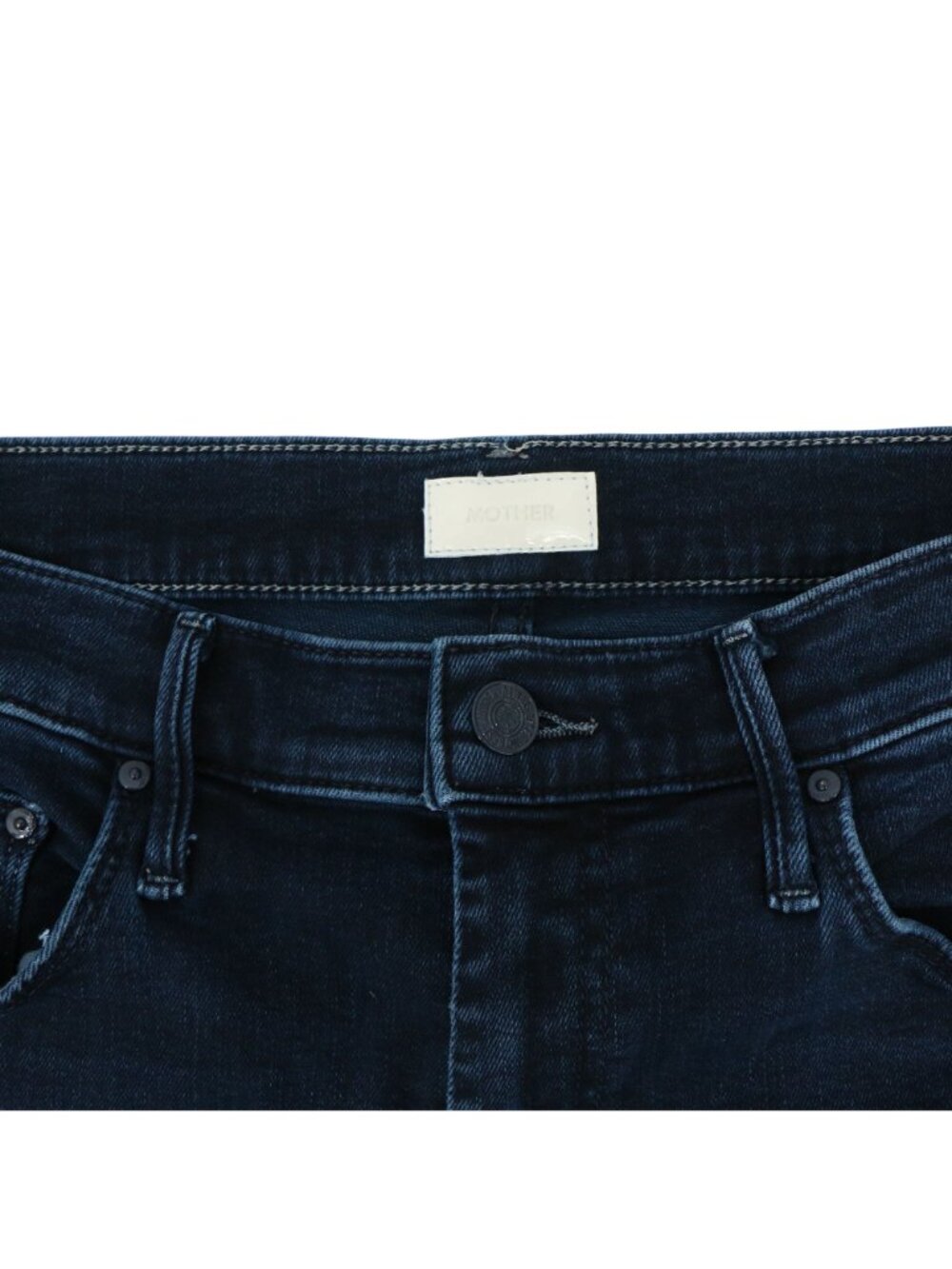 Mother The Weekender Fray Chip On My Shoulder Mid Rise Flare Jeans 29 - Picture 6 of 9
